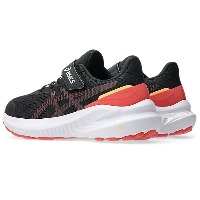 Asics Kids Trainer GT-1000 13 Black/Rubble Red