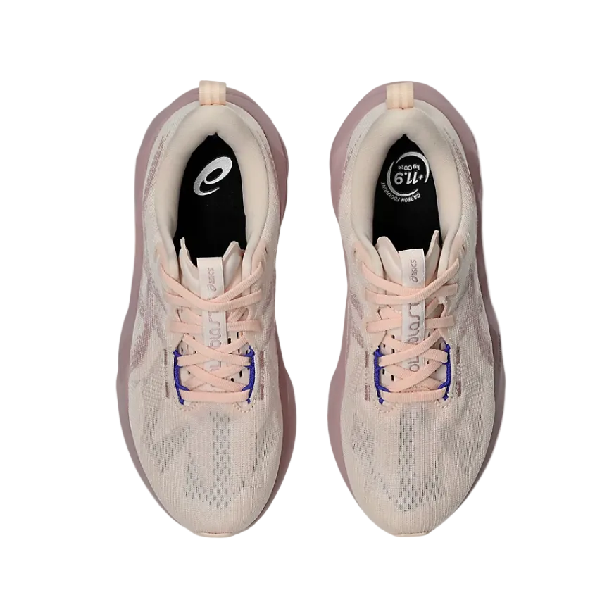 Asics Womens Trainer Novablast 5 Pearl Pink/Morganite