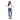 Kaffe Womens KAriver Cropped Jeans Medium Blue Denim