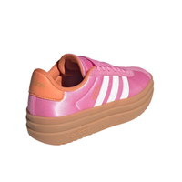 Adidas Junior Girls Trainers VL Court Bold White/Pink/Orange
