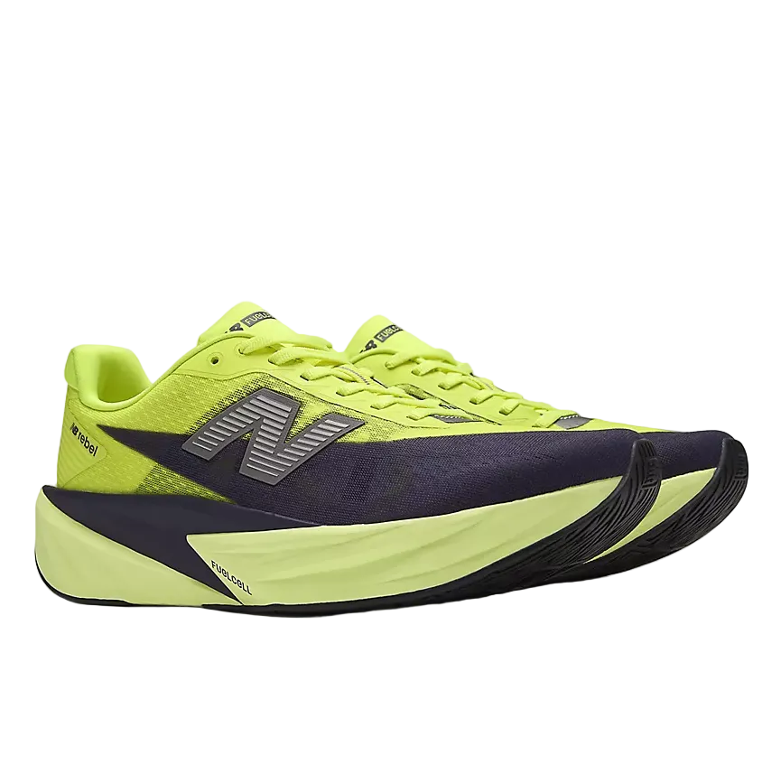 New Balance Mens Trainer Fuelcell Rebel V5 Alkaline Green