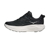 Hoka women's black and white mesh lace-up trainer