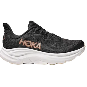 Hoka Womens Trainer Clifton 10 Black/Rose Gold