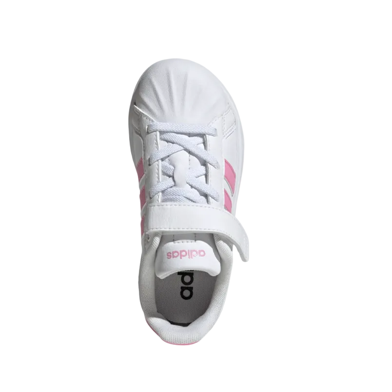 Adidas Girls Trainers StreetTalk White and Pink