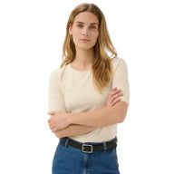 Part Two Womens NemiPW T-Shirt Whitecap Gray