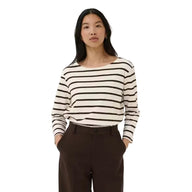 Part Two women's brown cotton top
