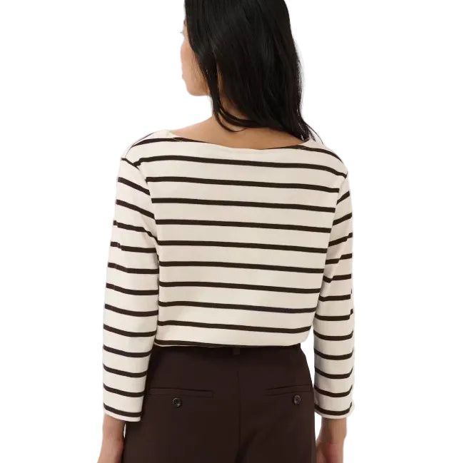 Part Two women's brown cotton top