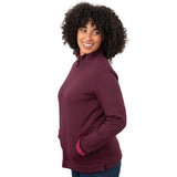 Lighthouse Womens 1/4 Zip Shore II Damson