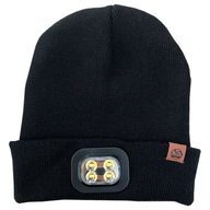 Six Peaks black LED lighted beanie hat