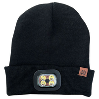 Six Peaks black LED lighted beanie hat