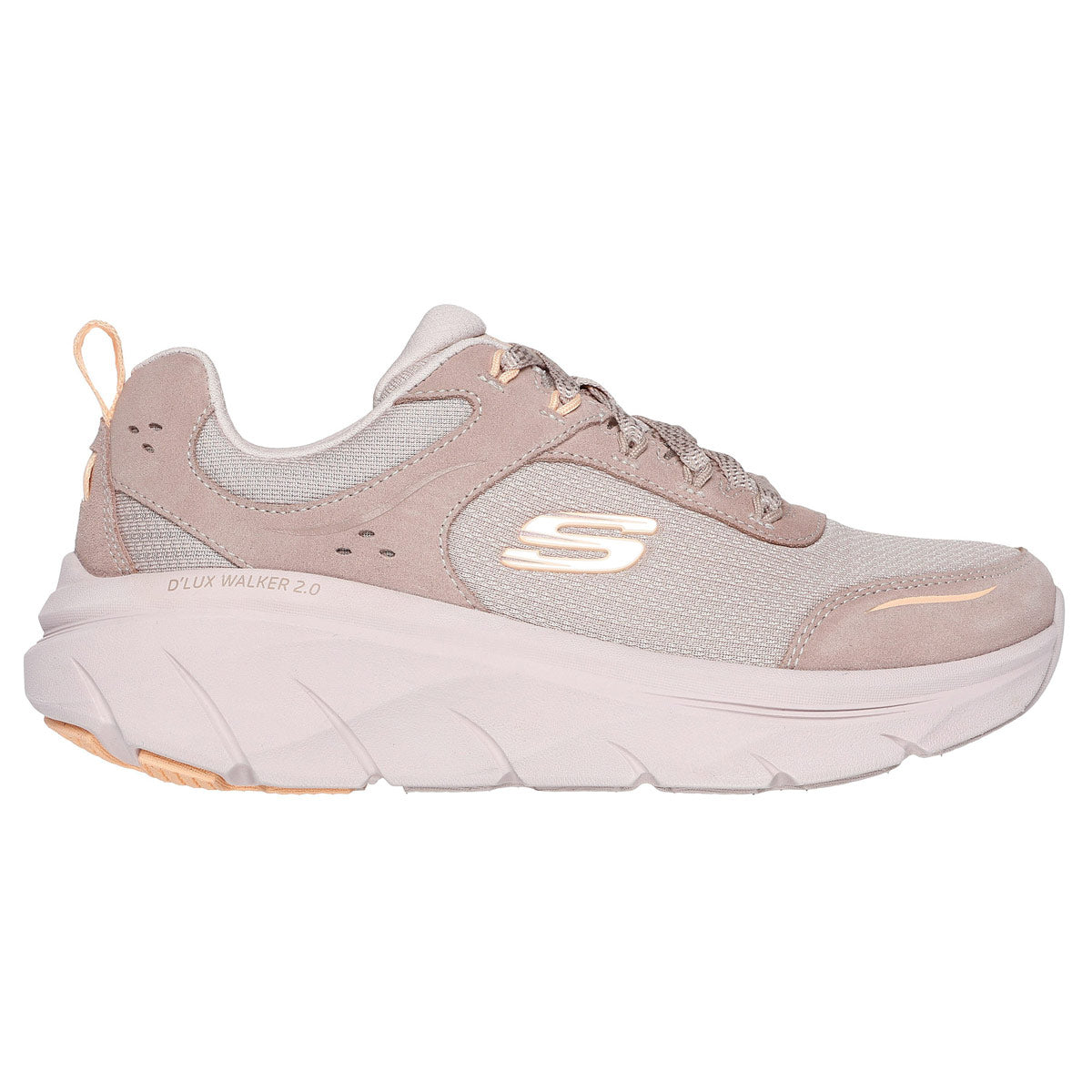 Skechers Womens Trainer D lux Walker 2.0 Autumn Sun Taupe Orange Donaghys