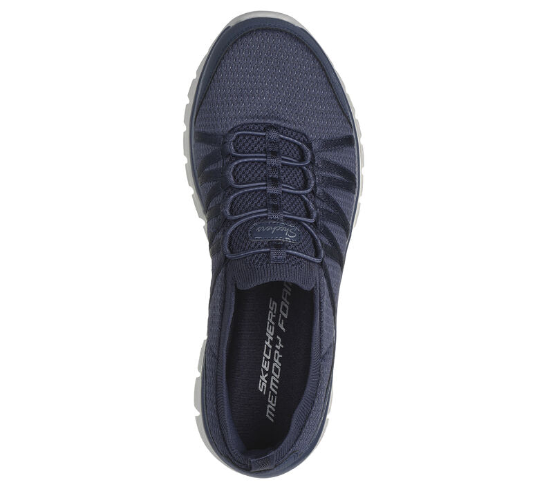 Skechers memory foam womens navy online