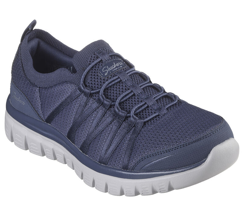 Skechers Womens Trainer Graceful Soft Soul Navy