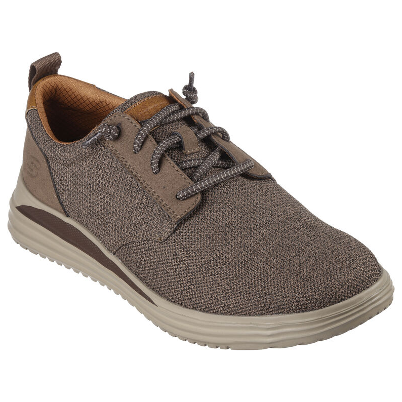 Skechers Mens Shoe Proven Gladwin Brown