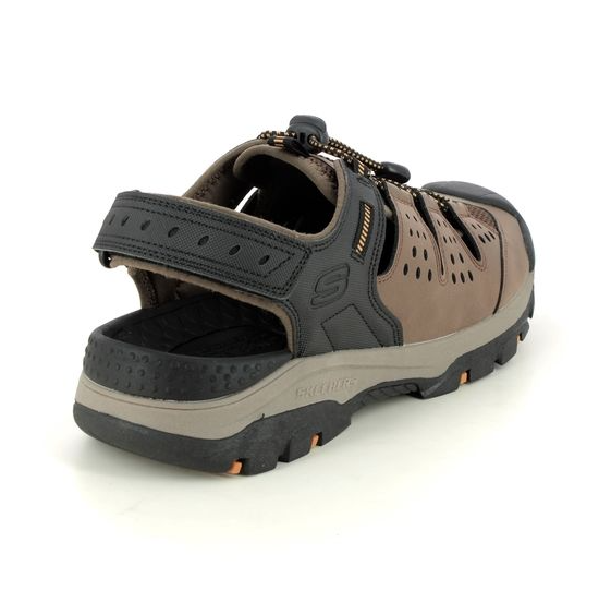 Skechers Mens Sandal Tresmen Menard Brown Black