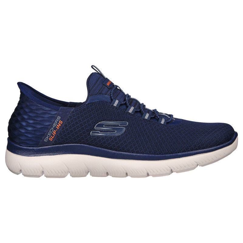 Skechers men's sale slip on trainers