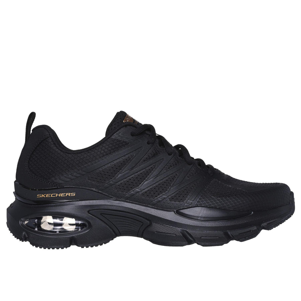 Skechers Mens Trainer Skech Air Ventura Revell Black Donaghys