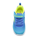 Skechers Girls Trainer Microspec Advance Turquoise/Lime