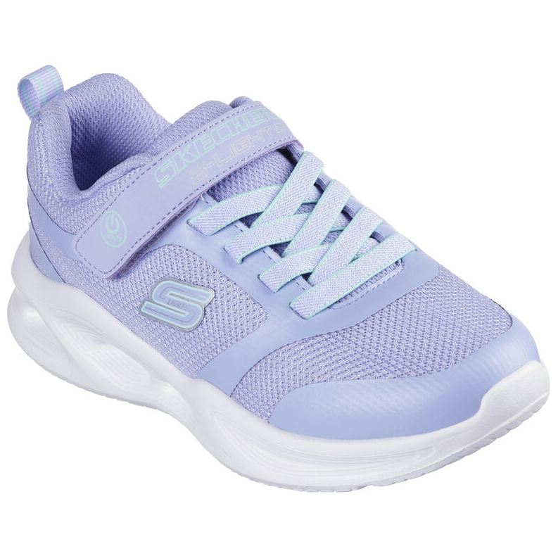 Skechers Girls Trainer S Lights Skechers Sola Glow Periwinkle