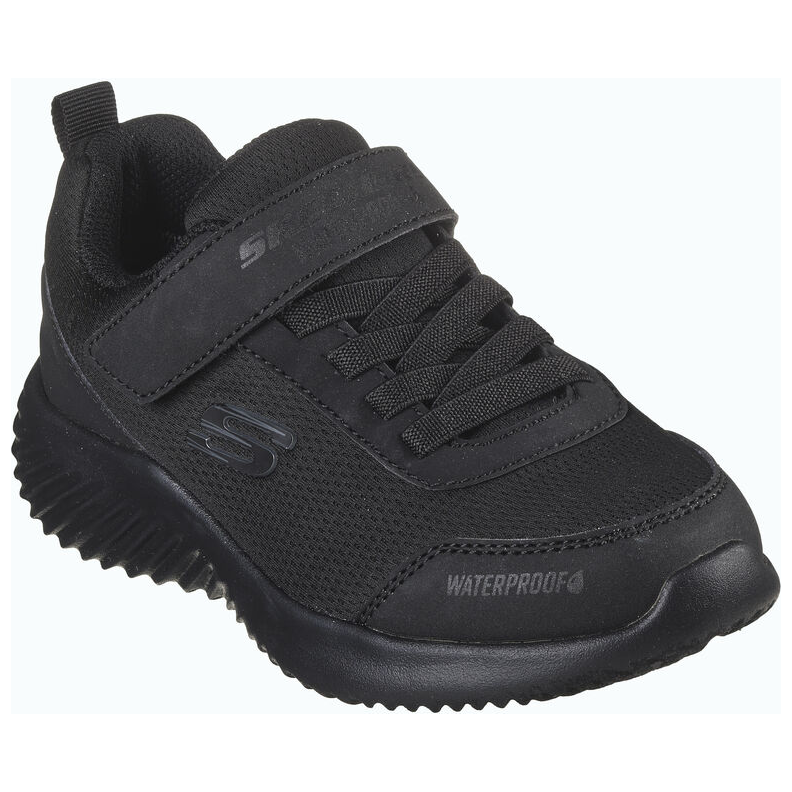 Skechers Boys Trainer Bounder Dripper Drop Black Donaghys