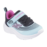 Skechers Girls Trainer Microspec Advance Aqua/Purple