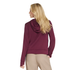 Skechers Womens Hoodie Skechluxe Elevate Burgundy