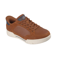 Skechers Mens Trainer Slip-ins: Recoil - Persius Brown/Natural