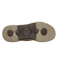 Skechers men's chocolate brown Go Walk Arch Fit 2.0 Percy slip-ins trainer