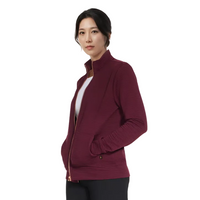 Skechers Womens Jacket Go Walk Everywhere Burgundy