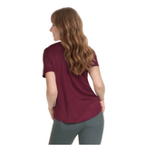 Skechers Womens Tee Go Drift Swift Burgundy