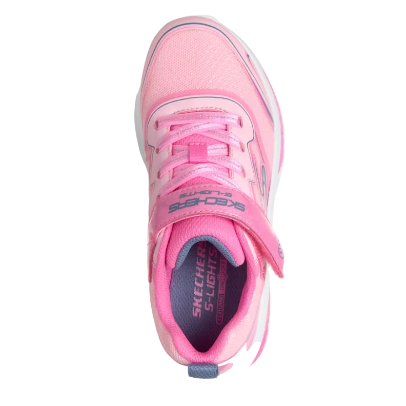 Skechers Girls Trainers Cosmic Glow Pink/Multi