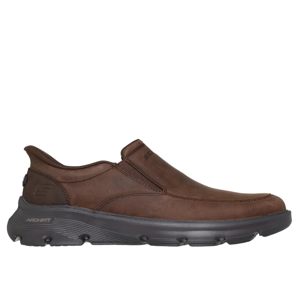 Skechers Mens Trainer Arch Fit Garza-Umar Cocoa