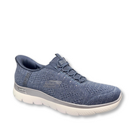 Skechers Womens Trainer Arch Fit Summits-Soft Shimmer Slate