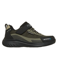 Sketchers Boys Trainers Aqua Pace Black/Olive