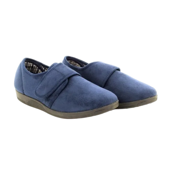 Sleepers Mens Slipper Tom Navy Blue