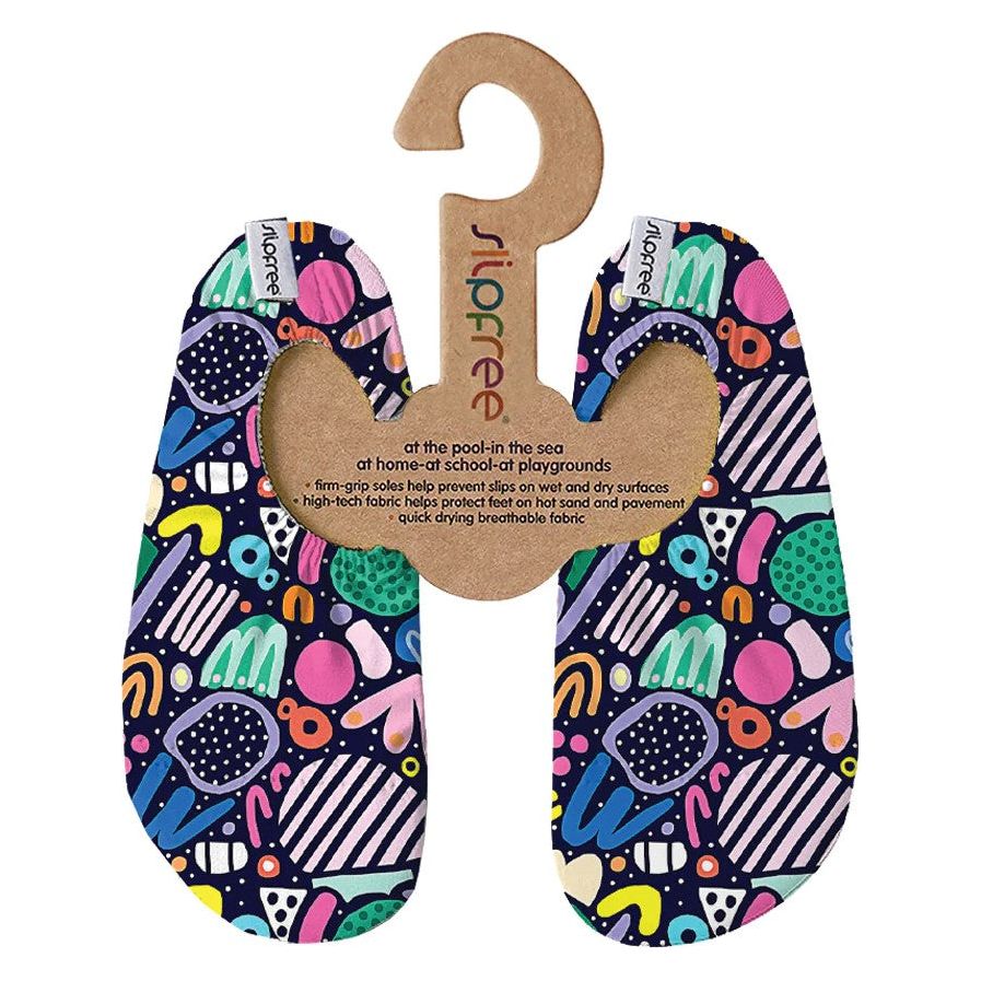Slipfree Girls Shoes Geo Multi