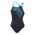 Speedo Womens Medley Logo Swimsuit Navy/Blue