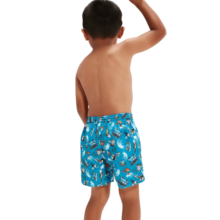 Speedo Boys Infant Learn To Swim 11 Swim Shorts Blue Blue Donaghys
