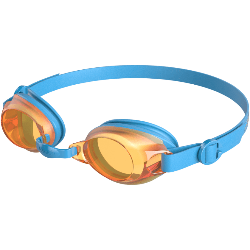 Speedo Kids Jet V2 Goggles Blue/Orange - Donaghys