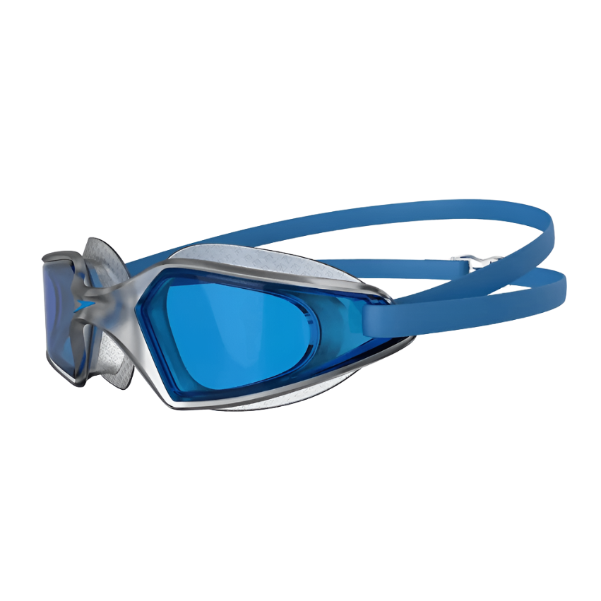 Speedo Adults Fitness Hydropulse Goggles Clear/Blue - Donaghys
