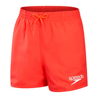 Speedo boys' orange mesh shorts with drawstring