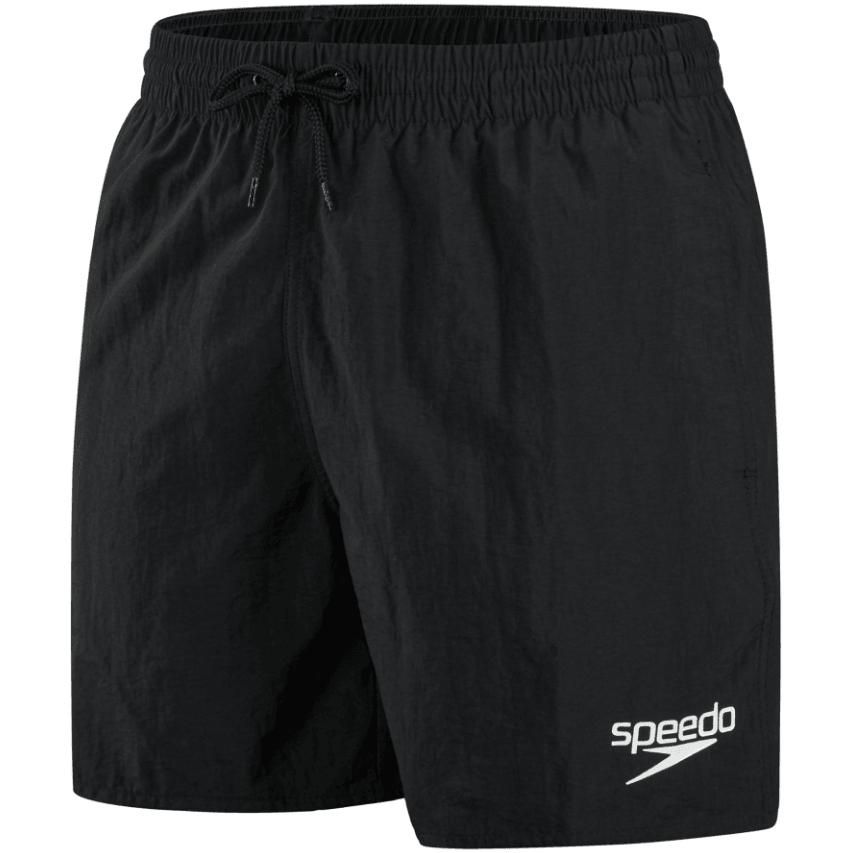 Speedo Essentials men's black 16-inch watershort
