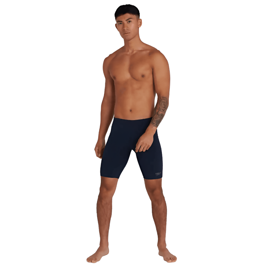 Speedo Mens Essentials Endurance+ Jammer Aquashort AM Navy - Donaghys