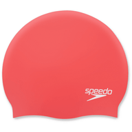Speedo adults' red moulded silicone swim cap
