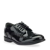 Startrite Girls Shoe Brogue Pri Black Patent - Donaghys