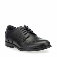Startrite Girls Shoe Brogue Snr Black Leather - Donaghys