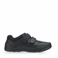Rhino Boys School Shoe Warrior Black - Donaghys