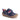 Start-Rite Harvest boys' navy leather first shoes with fire engine motif