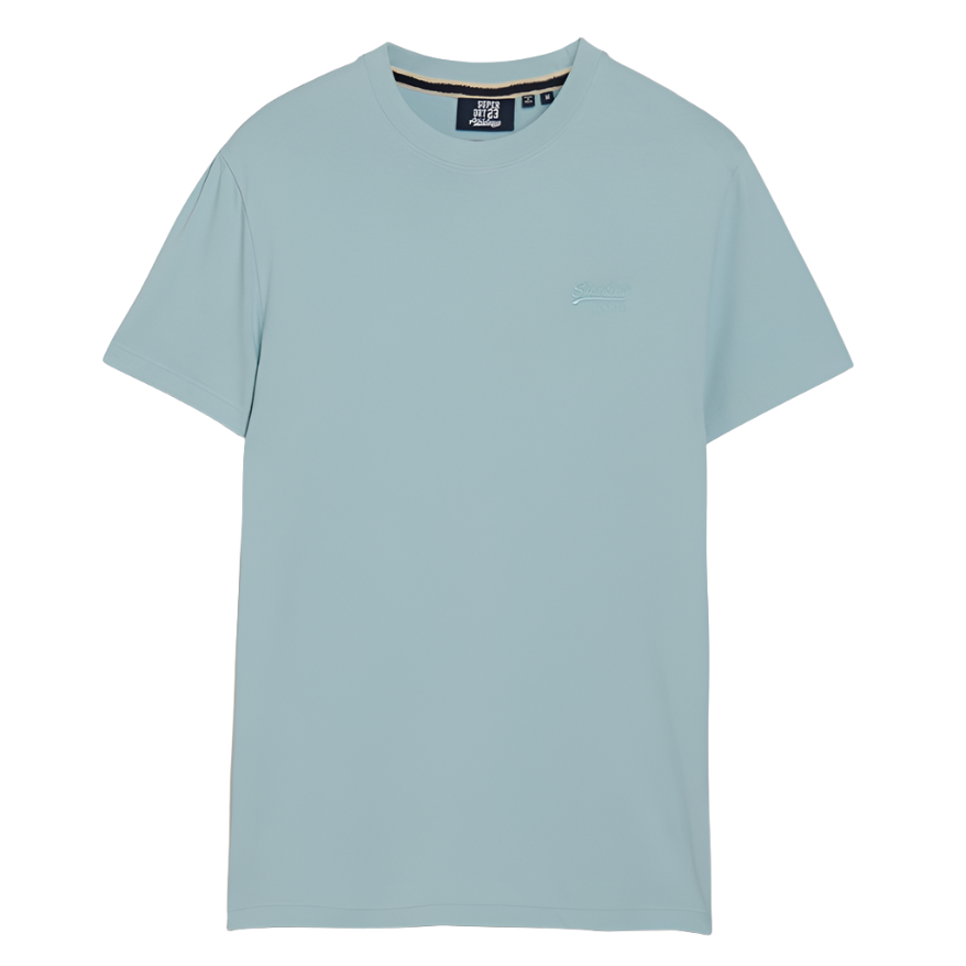 Organic Cotton Essential Logo V Neck T-Shirt