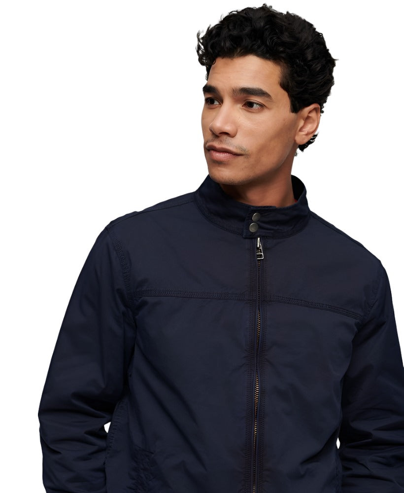 Superdry Mens Classic Harrington Jacket Eclipse Navy Donaghys